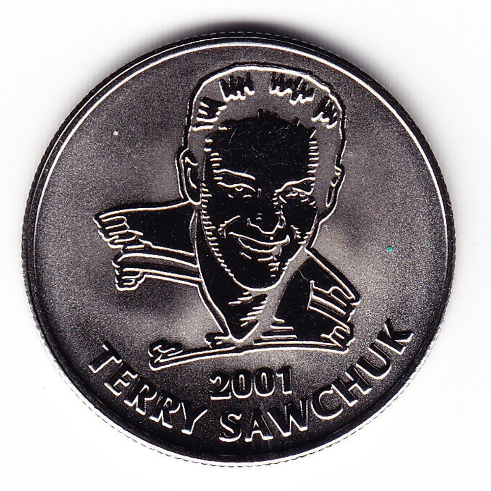 2001 Terry Sawchuk NHL All Stars Medal (b70)